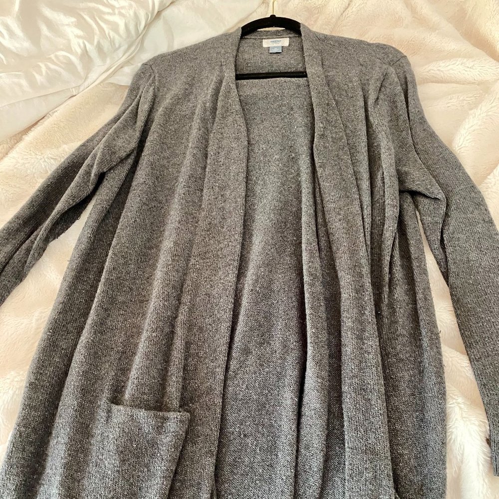 NEW WITHOUT TAGS Old Navy Plus 1X Gray Cardigan Sweater